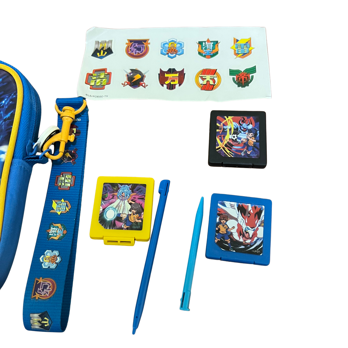Kit de accesorios Inazuma Eleven GO (Producto de exposición) ⚡🎮 OUTLET