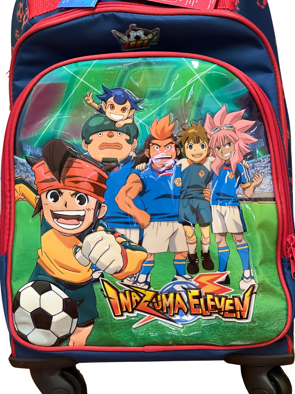 Mochila Inazuma Eleven con ruedas⚽🔥