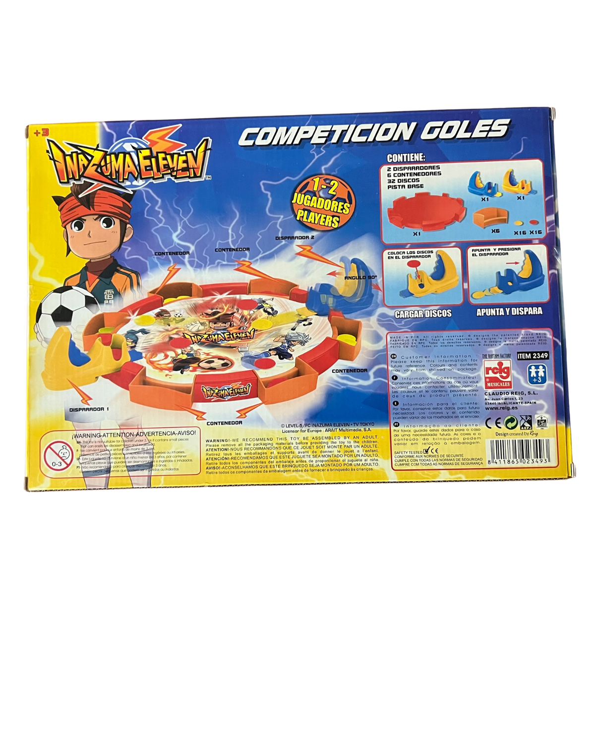 Juego Pista Competición Goles Inazuma Eleven (Claudio Reig) ⚡⚽