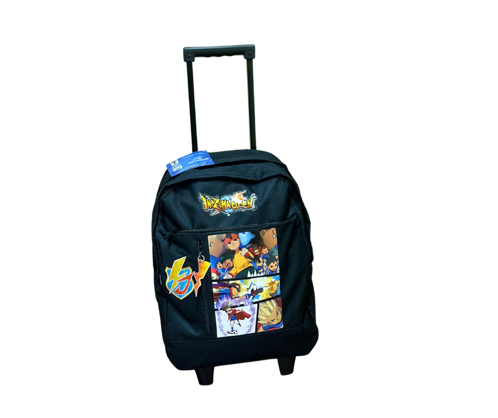 Mochila premium Inazuma Eleven con ruedas⚽🔥