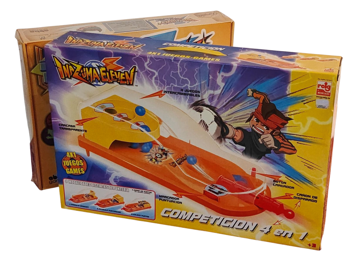 Juego de mesa Inazuma Eleven Competición 4 en 1 (Reig)