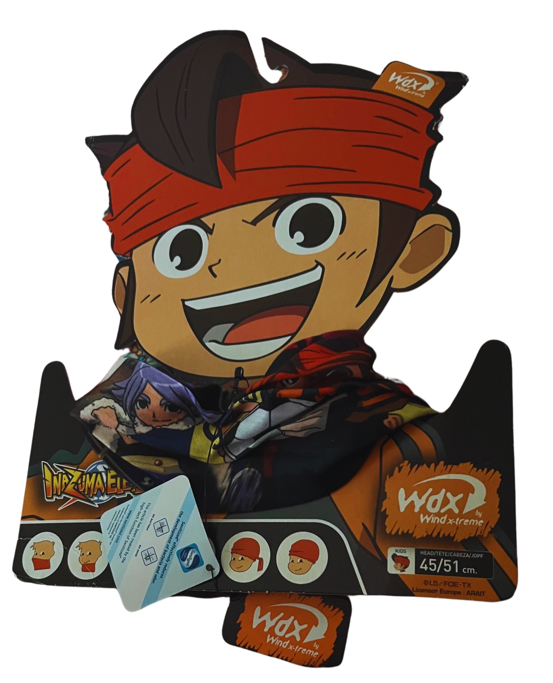 Braga de cuello Tubular Multifuncional Oficial de Inazuma Eleven